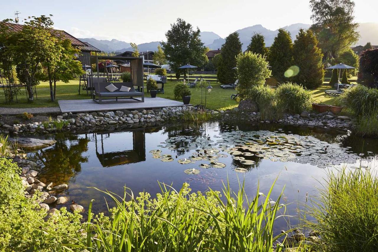 Hotel Rosenstock - Erwachsenenhotel - Adults Only 15 Plus Fischen im Allgaeu Bagian luar foto
